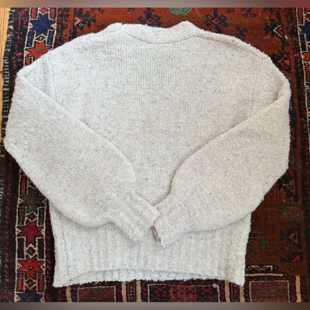 Astr the Label V Neck Wool Blend Sweater - Picture 3 of 7